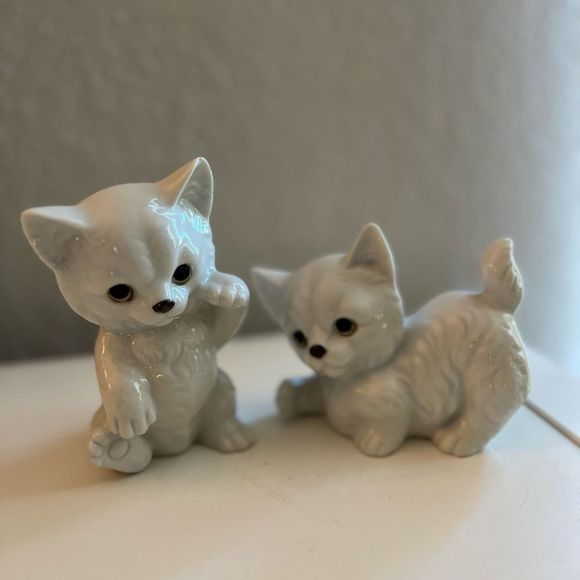 Vintage •Porcelain Cats- made in Japan• - Picture 8 of 8